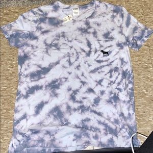 Tie dye tee from pink